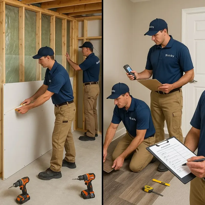 Repairs and Reconstruction process in Hopkins County, KY